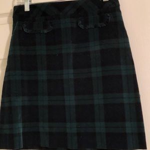 Plaid Skirt